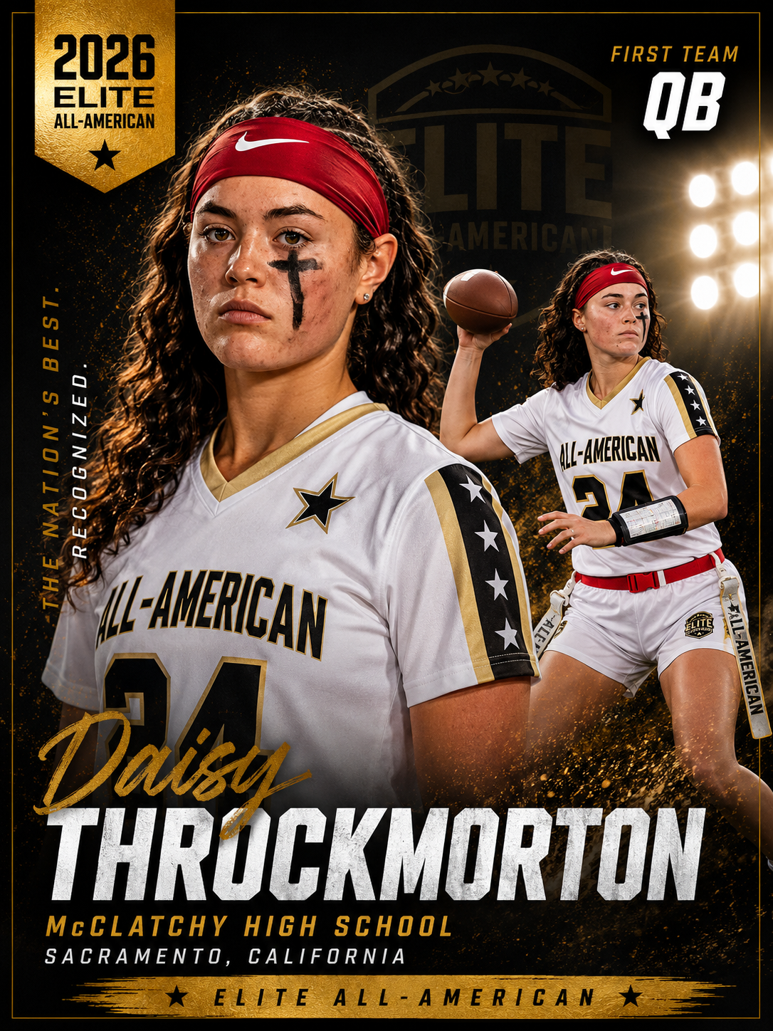 Daisy Throckmorton — Elite All-American player card