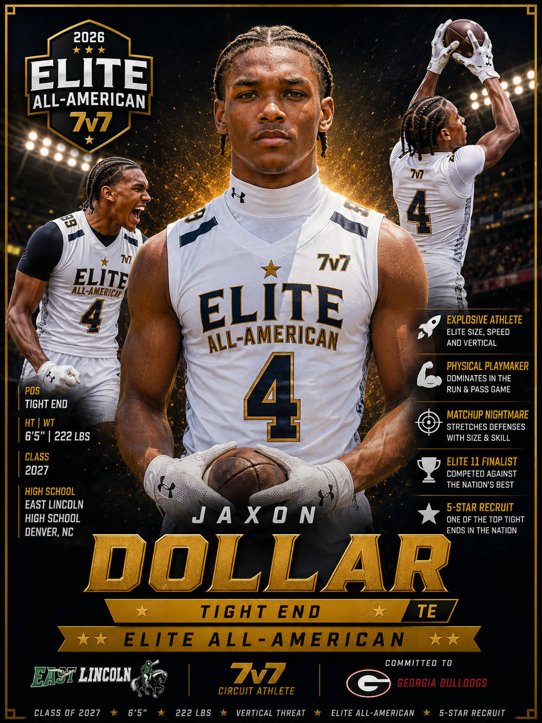 Jaxon Dollar — 2026 Elite All-American Athlete