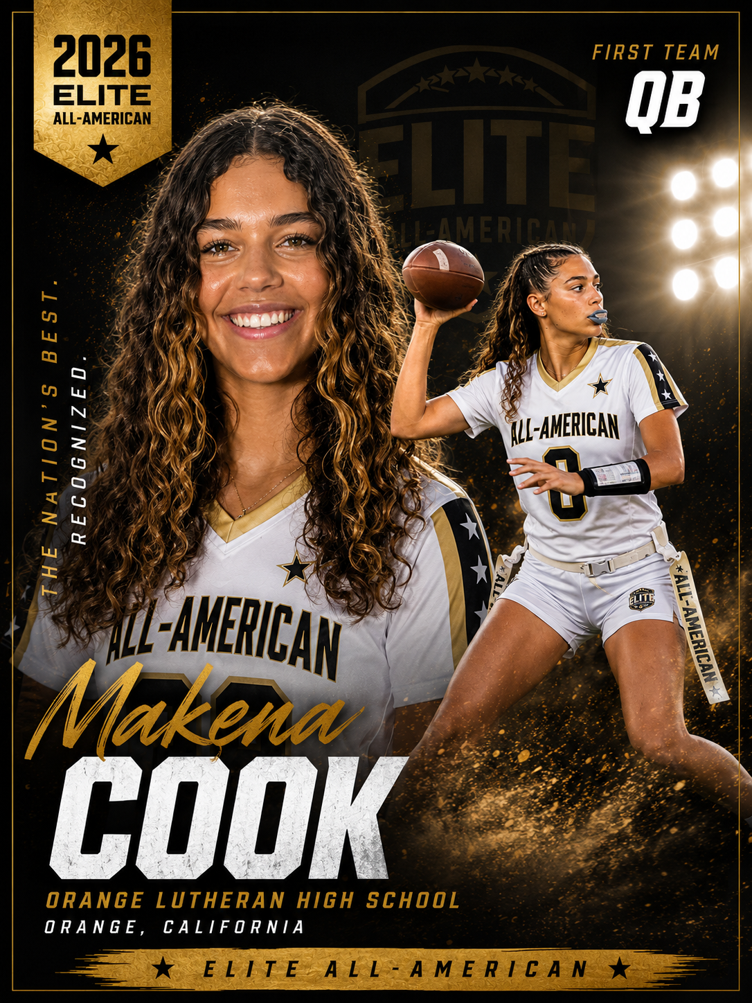 Makena Cook — Elite All-American player card