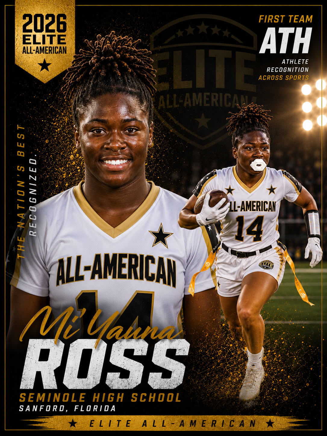 Mi'yauna "Mimi" Ross — 2026 Elite All-American Athlete